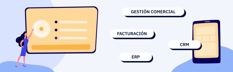 software de gestión comercial - ERP